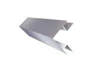 Угол внешний сложный 75х75 0,5 Satin с пленкой RAL 7004 сигнальный серый