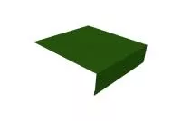 Планка околооконная простая 200х50 0,45 PE с пленкой RAL 6002 лиственно-зеленый