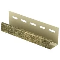 ВУЛКАНИЧЕСКИЙ J-профиль к сайдингу колл. СТОУН-ХАУС S-Lock серия ТАГАНАЙ (3,05 м) 20шт/уп