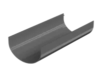 ТН ОПТИМА 120/80 мм, водосточный желоб пластиковый (3 м), серый, шт.