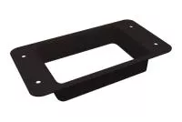 Воронка врезная прямоугольная Vortex Lite Matt RAL 9005 черный