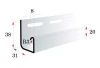 J-trim «Альта-Профиль», белый