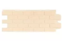 Фасадная панель Grand Line Состаренный кирпич Classic бежевый