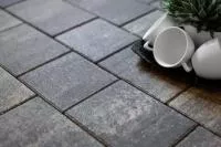Тротуарная плитка Новый Город Штайн Блек завода Steingot