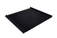 Кликфальц Line 0,5 Satin Matt с пленкой на замках RAL 9005 черный