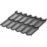 Модульная металлочерепица AquaSystem Стокгольм 1185х775 мм Crown BT Matt 0,5мм RR23