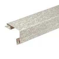 Наружный угол «BrickWork», сильвер