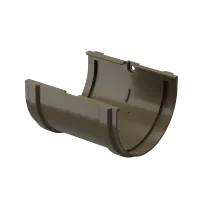 Соединитель желобов PREMIUM, каштан