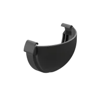 Заглушка желоба LUX, графит