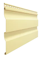 Сайдинг PREMIUM, Корабельный брус D4.5D, лимон