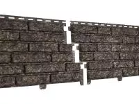 Фасадная панель Стоун-хаус Кварцит Коричневый