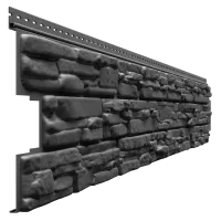 Сайдинг LUX под камень, Rocky, корунд