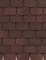 Гибкая черепица STANDARD, КРОНА, Коричневый