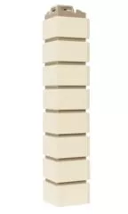 Угол фасадной панели «Royal Stone», облицовочный кирпич Нельсон