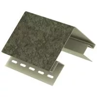 ТАЕЖНЫЙ Наружный угол к сайдингу колл. СТОУН-ХАУС S-Lock серия ТАГАНАЙ (3,05 м) 5шт/уп