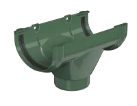 ТН ОПТИМА 120/80 мм, воронка желоба, зеленый, шт.