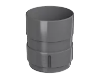 ТН МАКСИ 152/100 мм, муфта трубы, графитово-серый, шт.