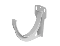 ТН ПВХ 125/82 мм, кронштейн желоба, белый, шт.