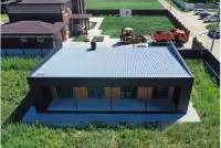 Вертикаль 0,2 Grand Line line 0,5 PurLite Matt с пленкой RAL 9005 черный