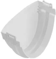 Заглушка, ПВХ, серия Стандарт, цвет Белый