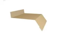 Отлив простой 150 0,4 PE с пленкой RAL 1014 слоновая кость