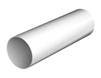 ТН ПВХ 125/82 мм, водосточная труба пластиковая (1,5 м), белый, шт.