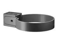 Хомут универсальный для водосточной трубы PREMIUM, графит