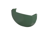 ТН ОПТИМА 120/80 мм, заглушка желоба, зеленый, шт.