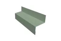 Отлив межэтажный 45 0,45 PE с пленкой RAL 6019 бело-зеленый