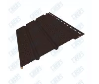 АРАБИКА Софит к сайдингу ПЕРФОРИРОВАННЫЙ (3050 х 305 мм) 17шт/уп=15,8м? TECOS