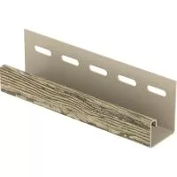 ВИНТАЖ СОЛОМА J-профиль к сайдингу колл. ХОКЛА (3,05 м) 20шт/уп