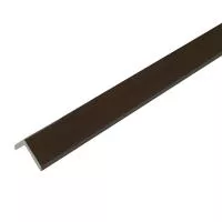 Угловой профиль CM Decking 2000х50-38х8 мм, цвет BROWN (коричневый)