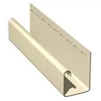 БЕЛЫЙ J-профиль к сайдингу (3,05 м) 50шт/уп TECOS