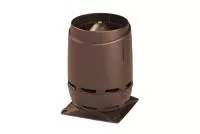 FLOW160S вентиляционный выход + основание 300x300 коричневый