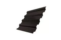 Профнастил HC44R 0,5 GreenCoat Pural BT, matt RR 32 темно-коричневый (RAL 8019 серо-коричневый)