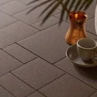 Тротуарная плитка Бавария Темно-коричневая