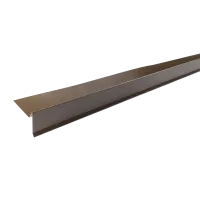 Планка торцевая ТехноНиколь ПЭ (RAL 8017 Коричневая) /2м/