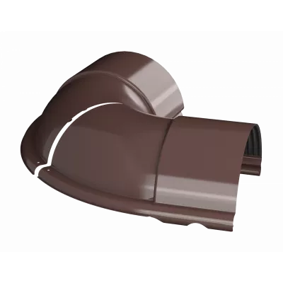 ТН МВС Стандарт 125/90 мм внешний угол регулируемый 100-165° коричневый шт.
