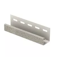 ХОЛОДНЫЙ ЦЕМЕНТ J-профиль к сайдингу колл. СТОУН-ХАУС S-Lock серия КЛИНКЕР БАЛТИК (3,05 м) 20шт/уп