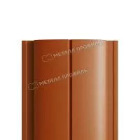 Штакетник металлический МЕТАЛЛ ПРОФИЛЬ ELLIPSE-T 19х126 (PURETAN-20-RR750-0.5)