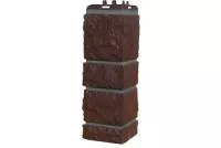 Угол Grand Line Камелот Design шоколадный со швом RAL 7006