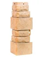 Угол фасадной панели «Альта-Профиль», антик-кирпич Агра