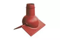 Выход канализации коньковый Krovent Pipe-cone кирпичный