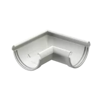 Угол желоба 90˚ LUX, пломбир