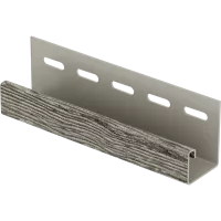 СЕДОЙ ДУБ J-профиль к сайдингу колл. ХОКЛА ЩЕПАS-Lock (3,05 м) 20шт/уп