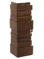 Угол фасадной панели «Альта-Профиль», скалистый камень Тибет / каньон Канзас