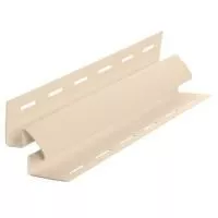 СЛОНОВАЯ КОСТЬ Внутренний угол к сайдингу (3,05 м) 20шт/уп TECOS