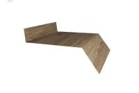 Отлив простой 250 0,45 Print Elite White Wood