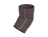 ТН ОПТИМА 120/80 мм, колено трубы 135°, темно-коричневый, шт.
