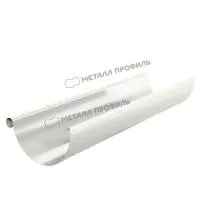 Желоб водосточный D125х3000 GS lite (ПЭД-01-9003\9003-0.5)